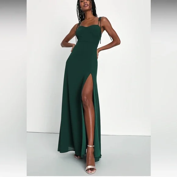 green emerald velvet dress Tie Shoulder Sage Green Cowl Neck A-Line Short Party Dress-Fancyvestido –  FancyVestido main image 0